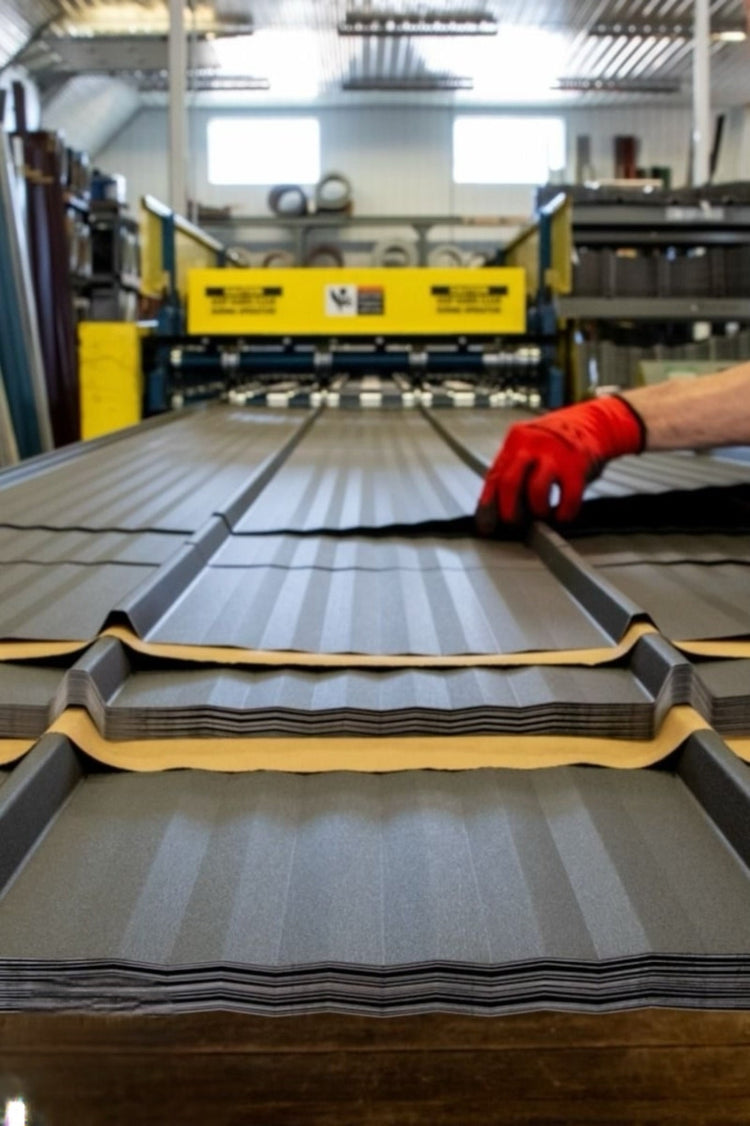 Cut to Length Metal Roofing Manufactured Locally